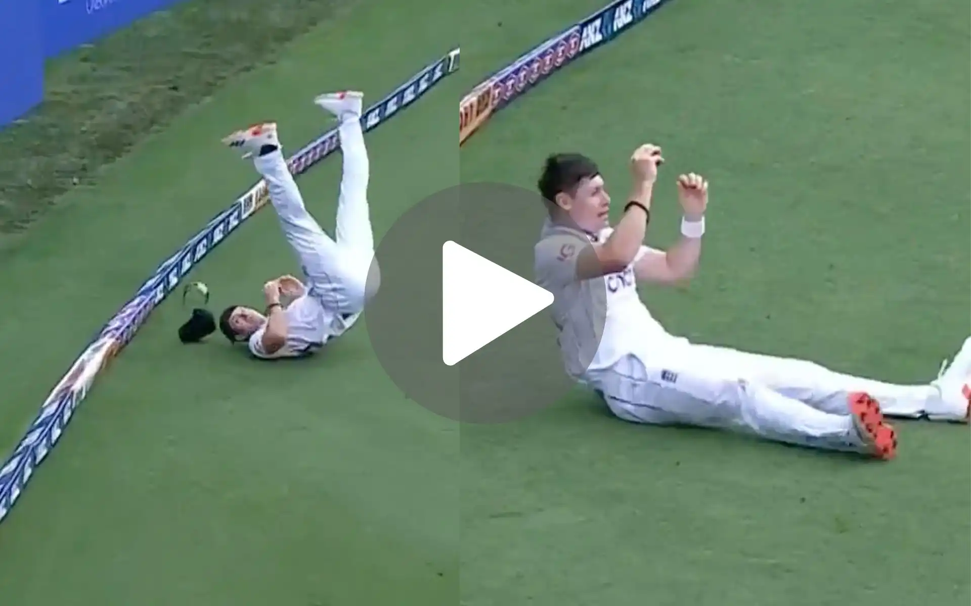 [Watch] RCB Star Bethell Enjoys 1st Wicket As Potts Pulls Off Undertaker's Trademark Move
